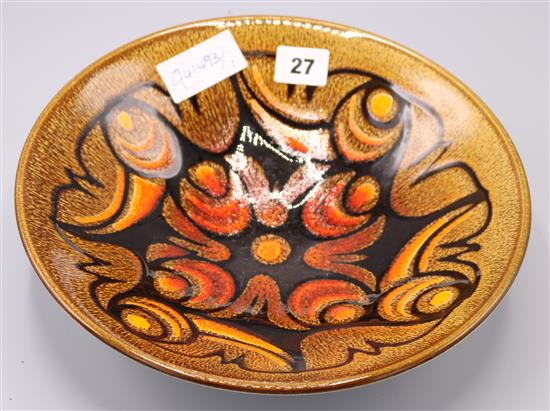 Delphis Poole bowl(-)